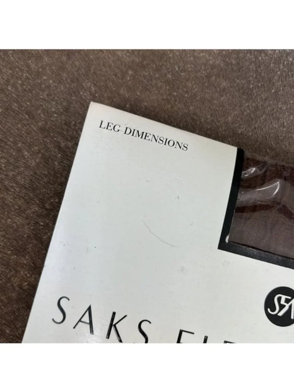 Saks Fifth Ave Cable Opaque Pantyhose